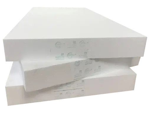 EPS SATE PLACA POLIESTIRENO BLANCO 100X50 -8 CM