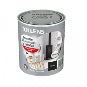 Esmalte para Chimeneas y Estufas Negro 750 ml