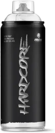Spray Blanco Satinado Hardcore  400 ml