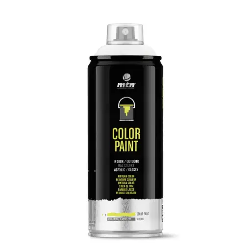 SPRAY  MTN PRO BLANCO SATINADO 400ML
