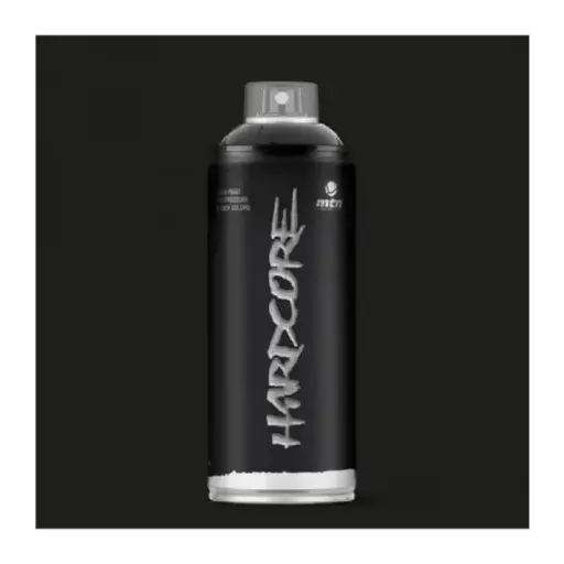 SPRAY NEGRO BRILLANTE HARDCORE 400ML
