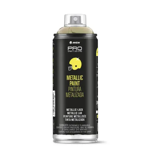 SPRAY METALIZADO PRO NEGRO 400 ML  