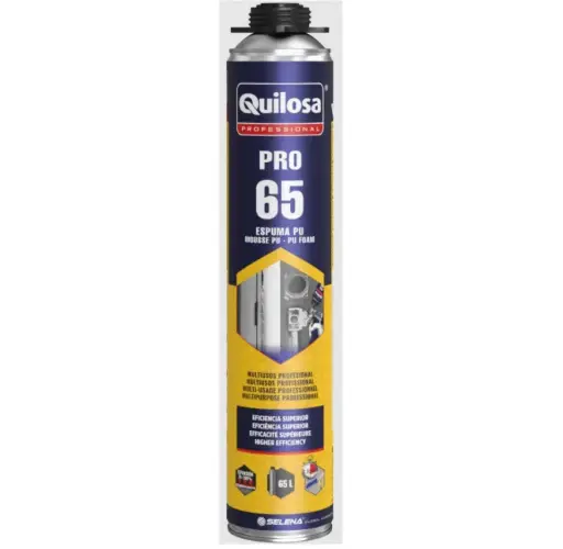 ESPUMA PU PRO 65 AMARILLO 750 ML PISTOLA