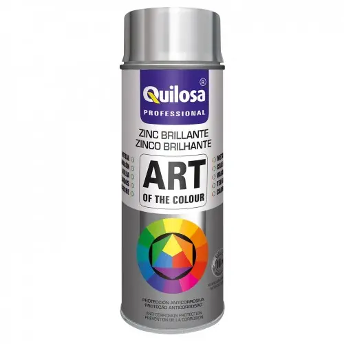 Quilosa Spray Zinc Brillante 400ml